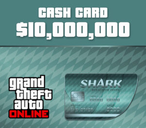 Grand Theft Auto Online – $10,000,000 Megalodon Shark Cash Card PC Activation Code