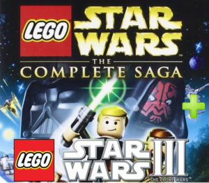 LEGO Star Wars: The Complete Saga and Star Wars III: The Clone Wars Bundle Steam CD Key