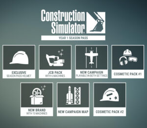 Construction Simulator – Year 1 Season Pass DLC PC Steam CD Key